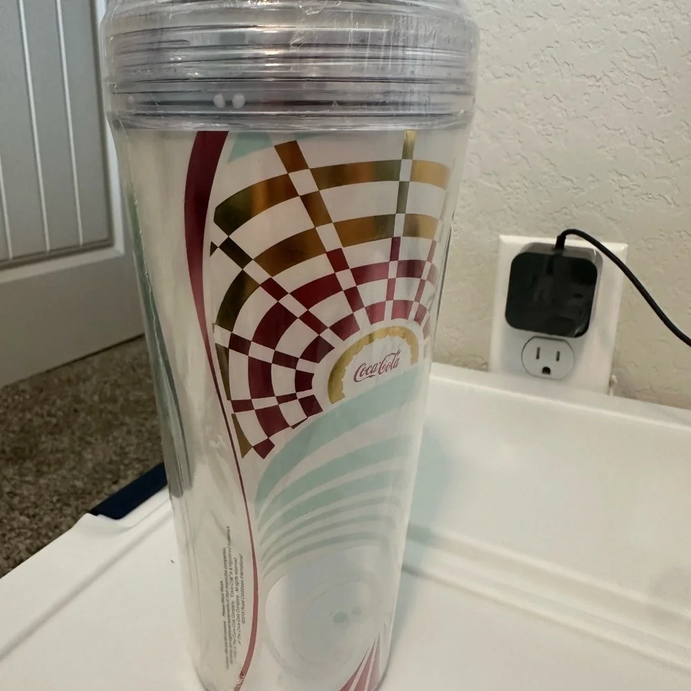 Royal Caribbean Coca‎ Cola Travel Mugs Tumblers 2015 Brand New Beverages Drinks - Picture 2 of 9